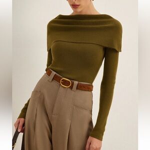 Commense Wool-Blend Skinny Sweater